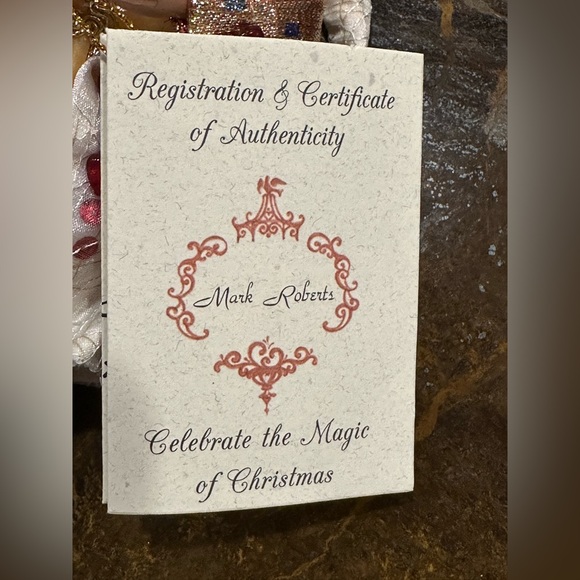 NWT Mark Roberts Limited Edition Healing Hearts Fairy Small Christmas Collection - Picture 3 of 7